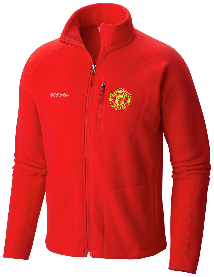 Columbia Men Red Fast Trek II Full Zip Fleece Jacket – Adventuras