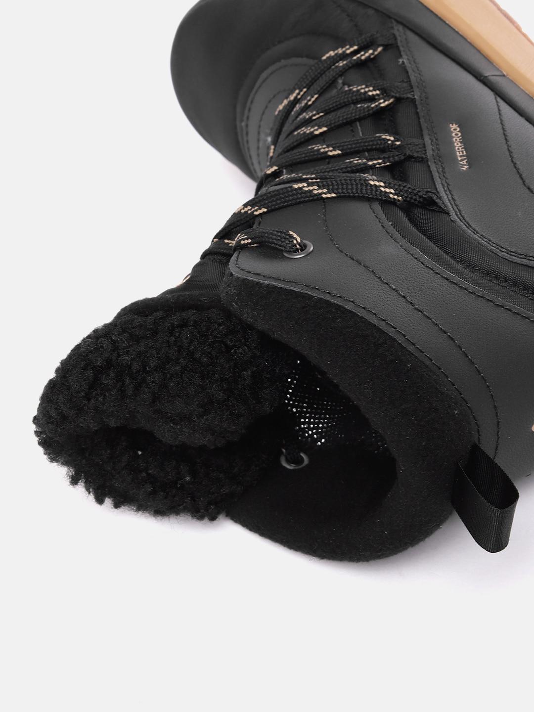 Columbia Women Black Omni-Heat Red Hills Shoes