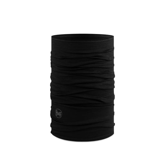 BUFF Unisex Black MERINO LIGHTWEIGHT SOLID BLACK