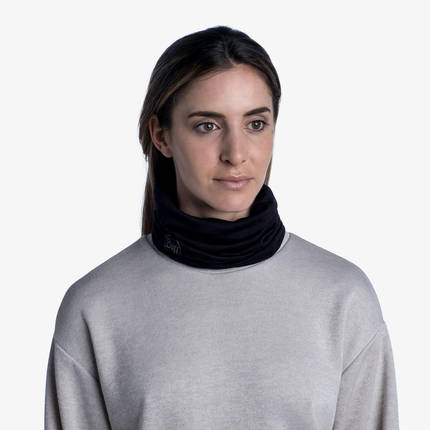 BUFF Unisex Black MERINO LIGHTWEIGHT SOLID BLACK