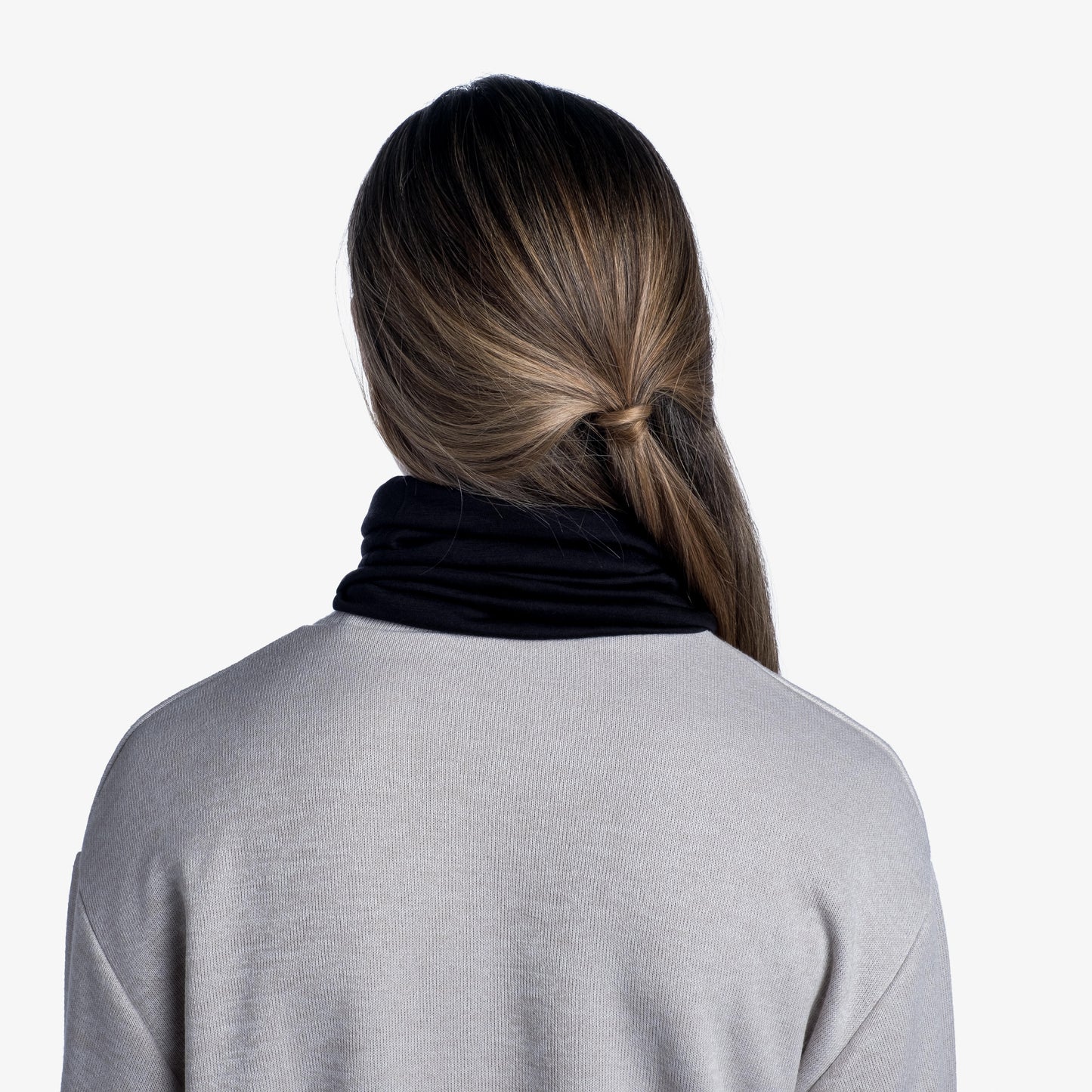 BUFF Unisex Black MERINO LIGHTWEIGHT SOLID BLACK