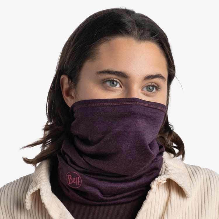 BUFF Unisex Purple MERINO LIGHTWEIGHT SOLID DEEP PURPLE