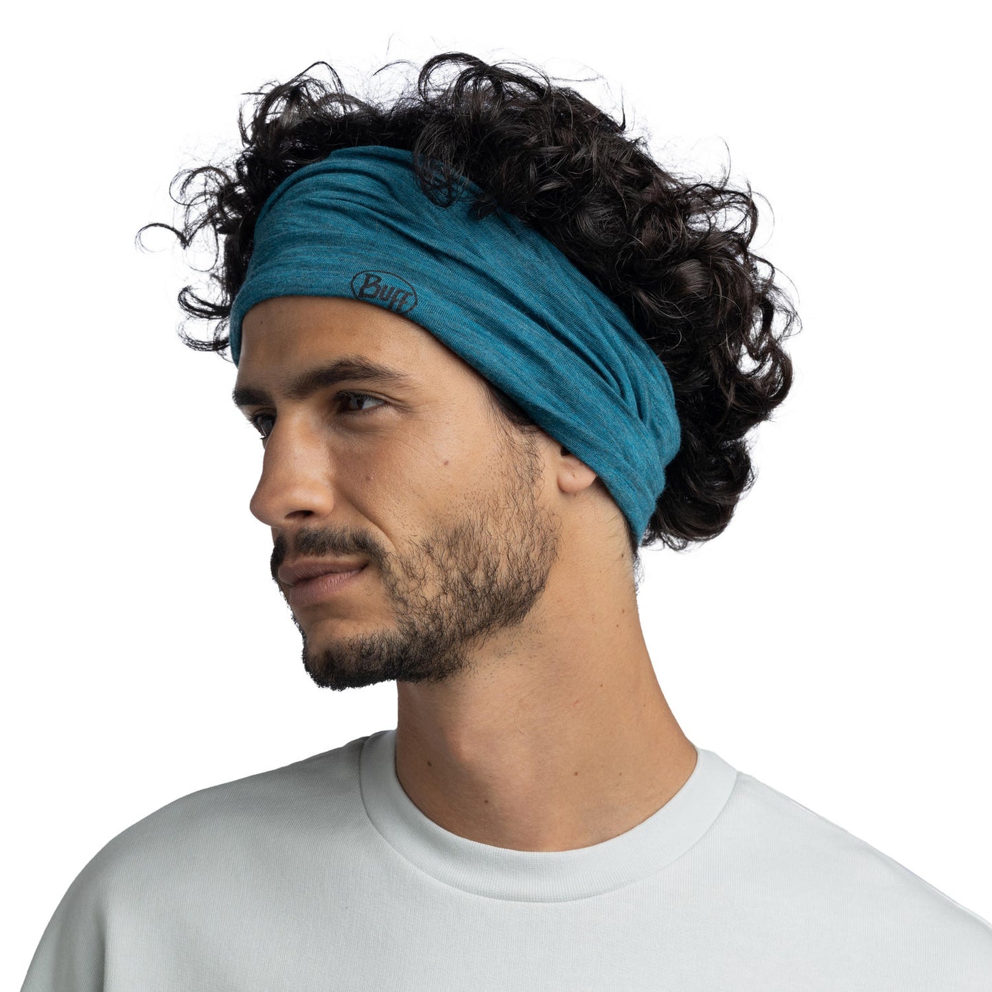 BUFF Unisex Blue MERINO LIGHTWEIGHT SOLID SOLID TEAL