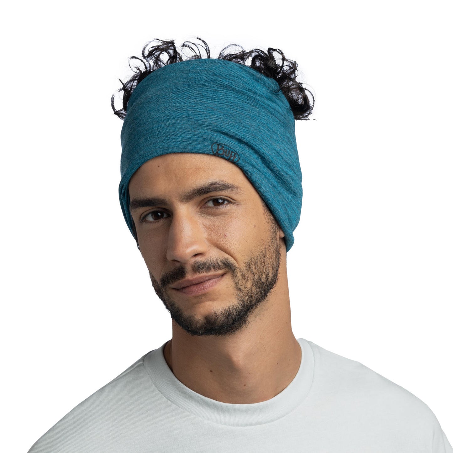 BUFF Unisex Blue MERINO LIGHTWEIGHT SOLID SOLID TEAL