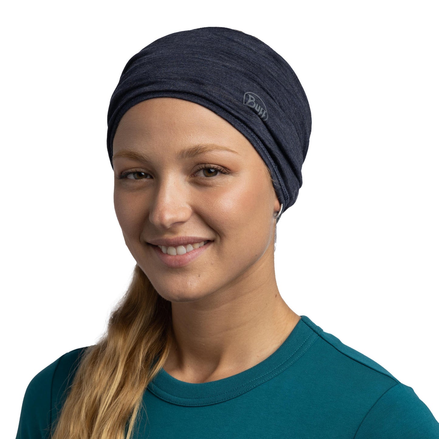 BUFF Unisex Blue MERINO LIGHTWEIGHT SOLID SOLID NIGHT BLUE