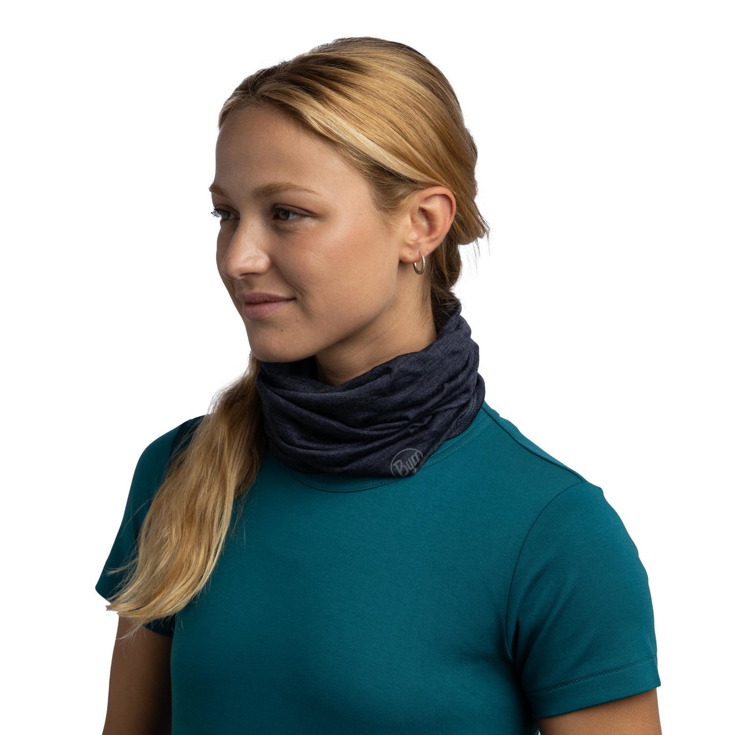 BUFF Unisex Blue MERINO LIGHTWEIGHT SOLID SOLID NIGHT BLUE