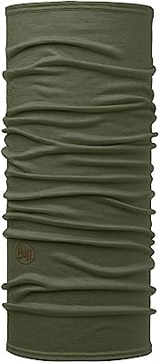 BUFF Unisex Green LIGHTWEIGHT MERINO WOOL SOLID FOREST NIGHT