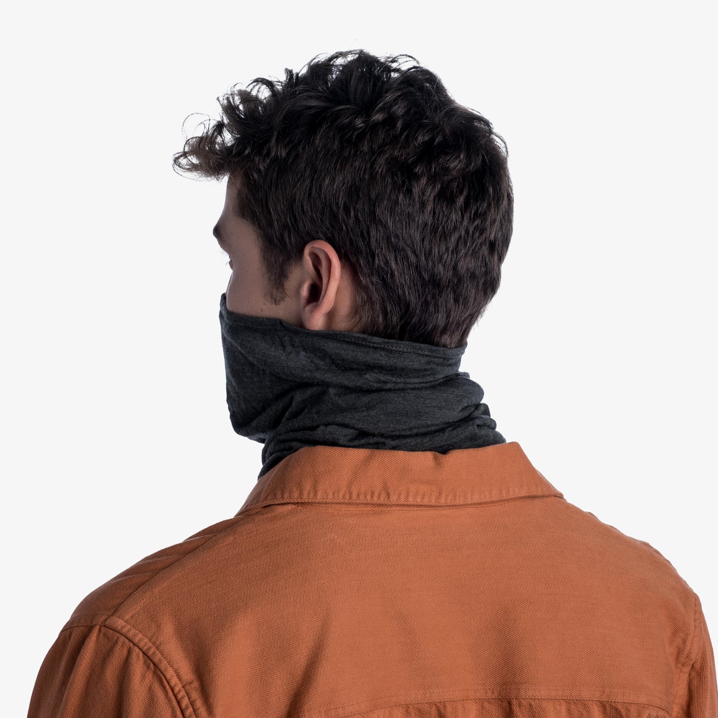 BUFF Unisex Brown LIGHTWEIGHT MERINO WOOL SOLID BARK