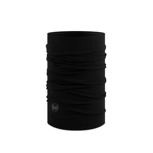BUFF Unisex Assorted Medium Weight Merino Wool SOLID BLACK