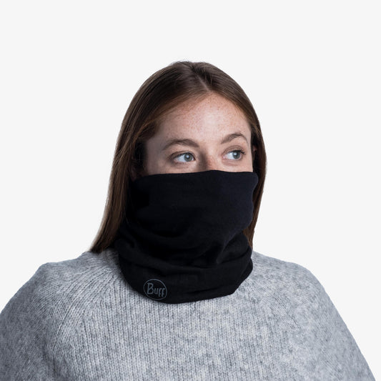 BUFF Unisex Assorted Medium Weight Merino Wool SOLID BLACK