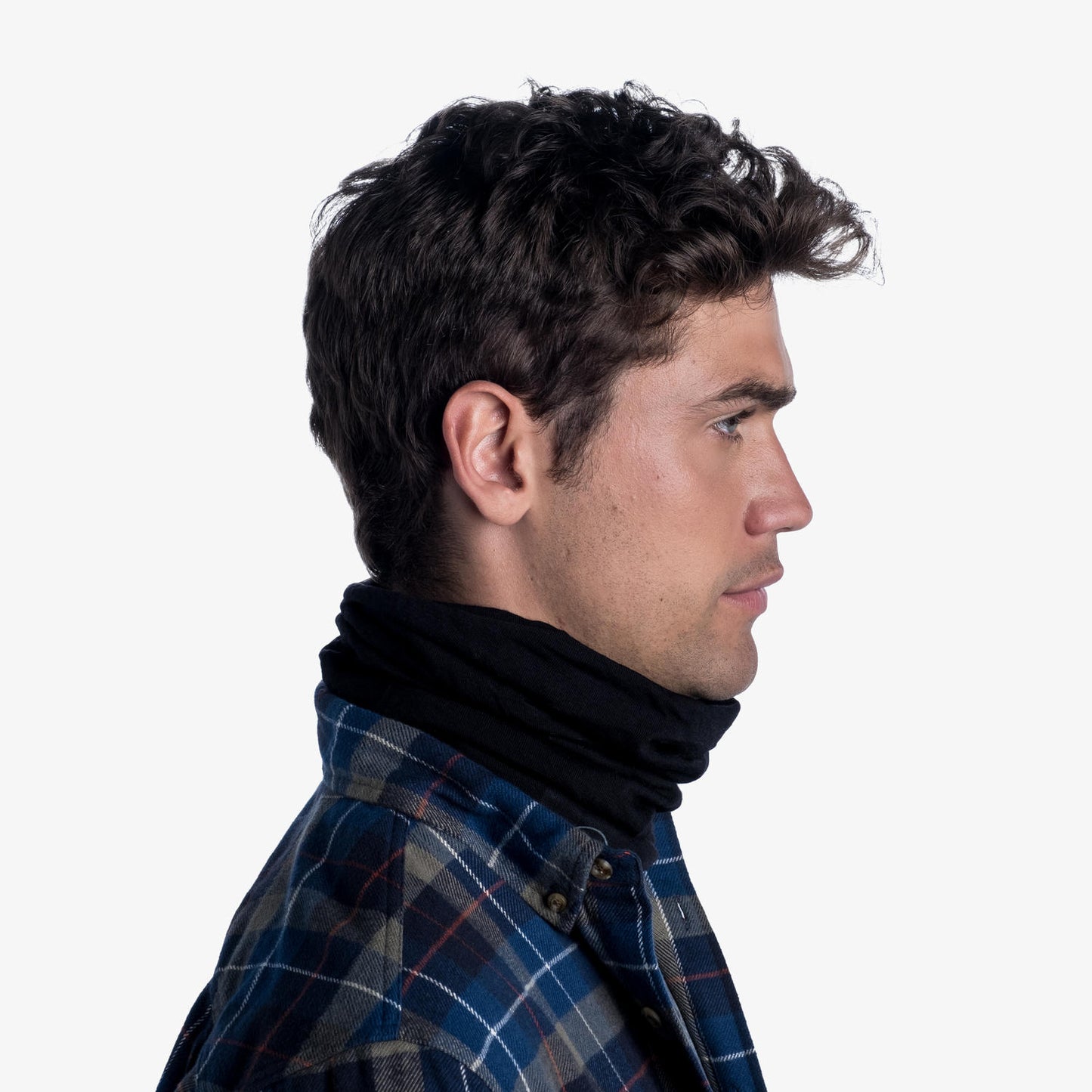 BUFF Unisex Assorted Medium Weight Merino Wool SOLID BLACK