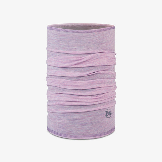 BUFF Unisex Pink MERINO LIGHTWEIGHT MULTISTRIPES LILAC SAND