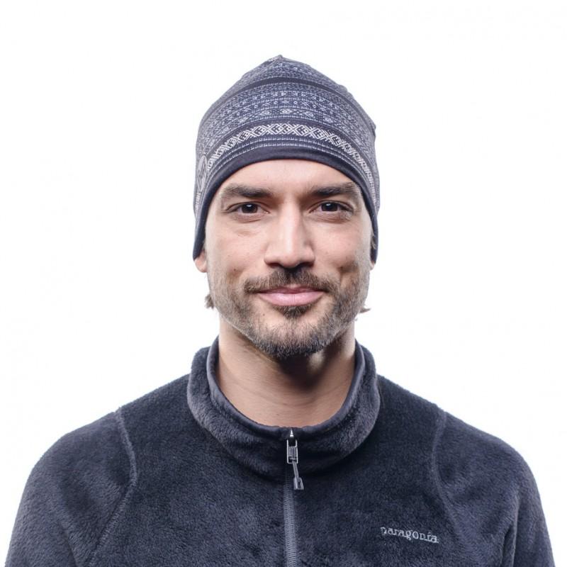 BUFF Unisex Black Microfiber & Polar Primaloft Beanie