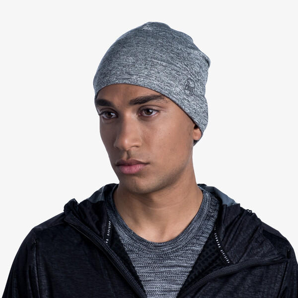 BUFF Unisex DRYFLX BEANIE SOLID LIGHT GRE Y