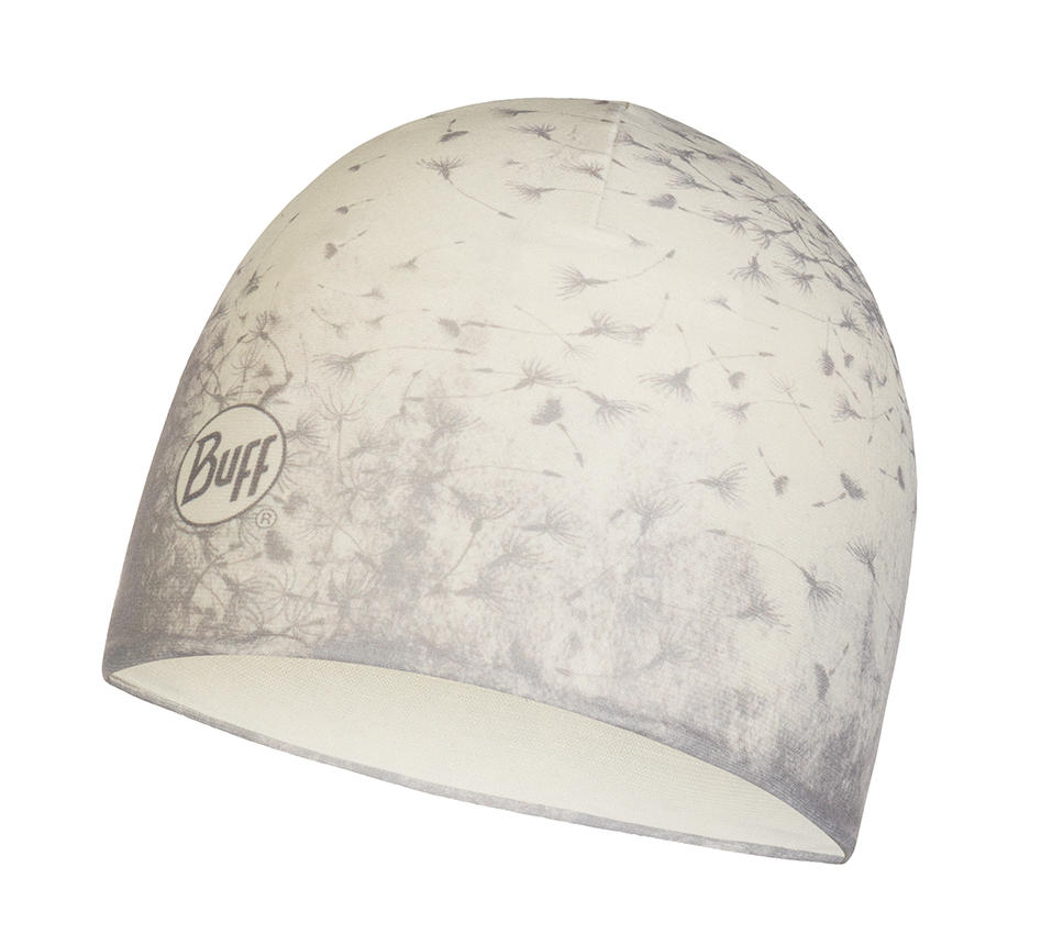BUFF Unisex Cream Microfiber Reversible HeiQ Cooling Beanie