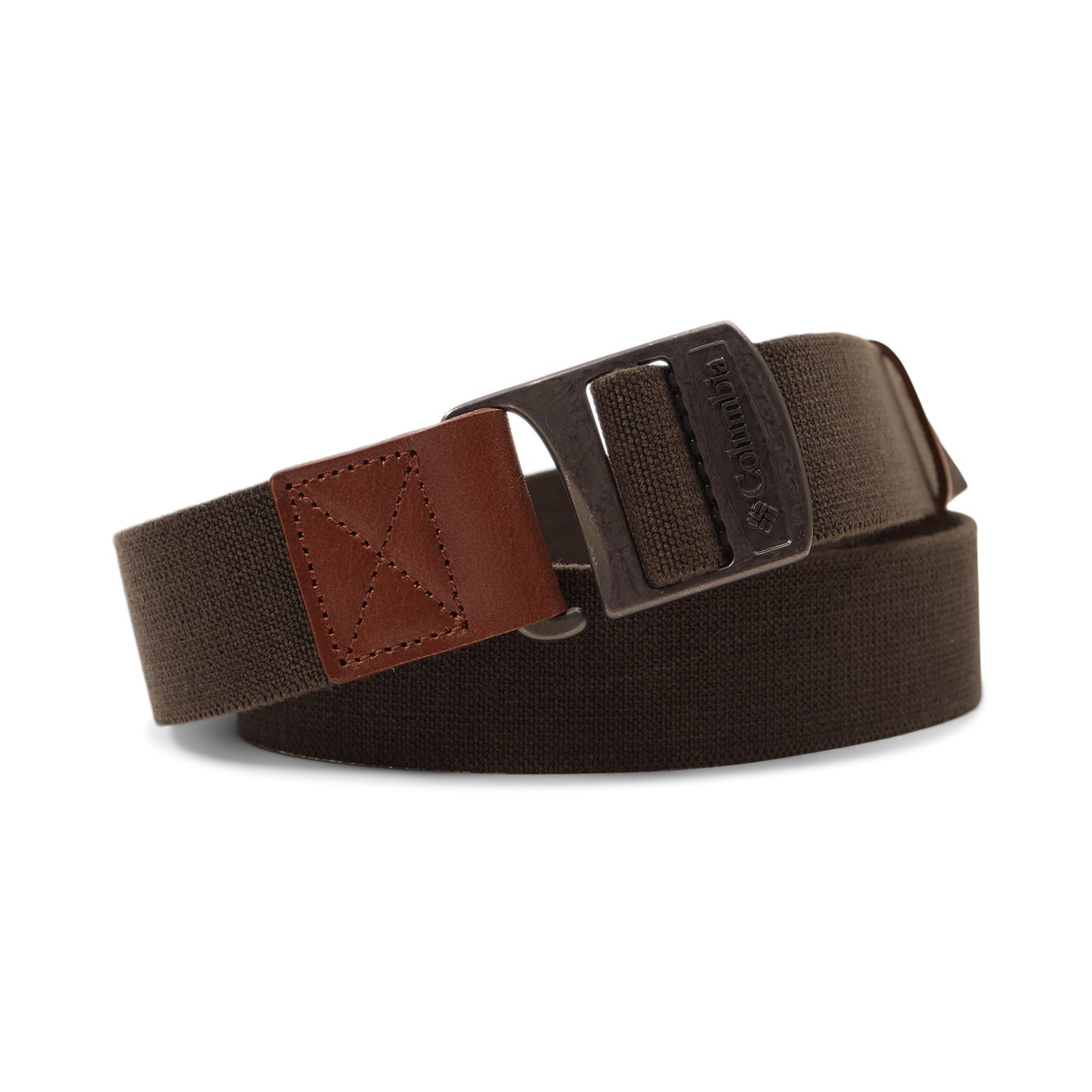 Columbia Men Olive Cascase Locks Stretch Belt with hook