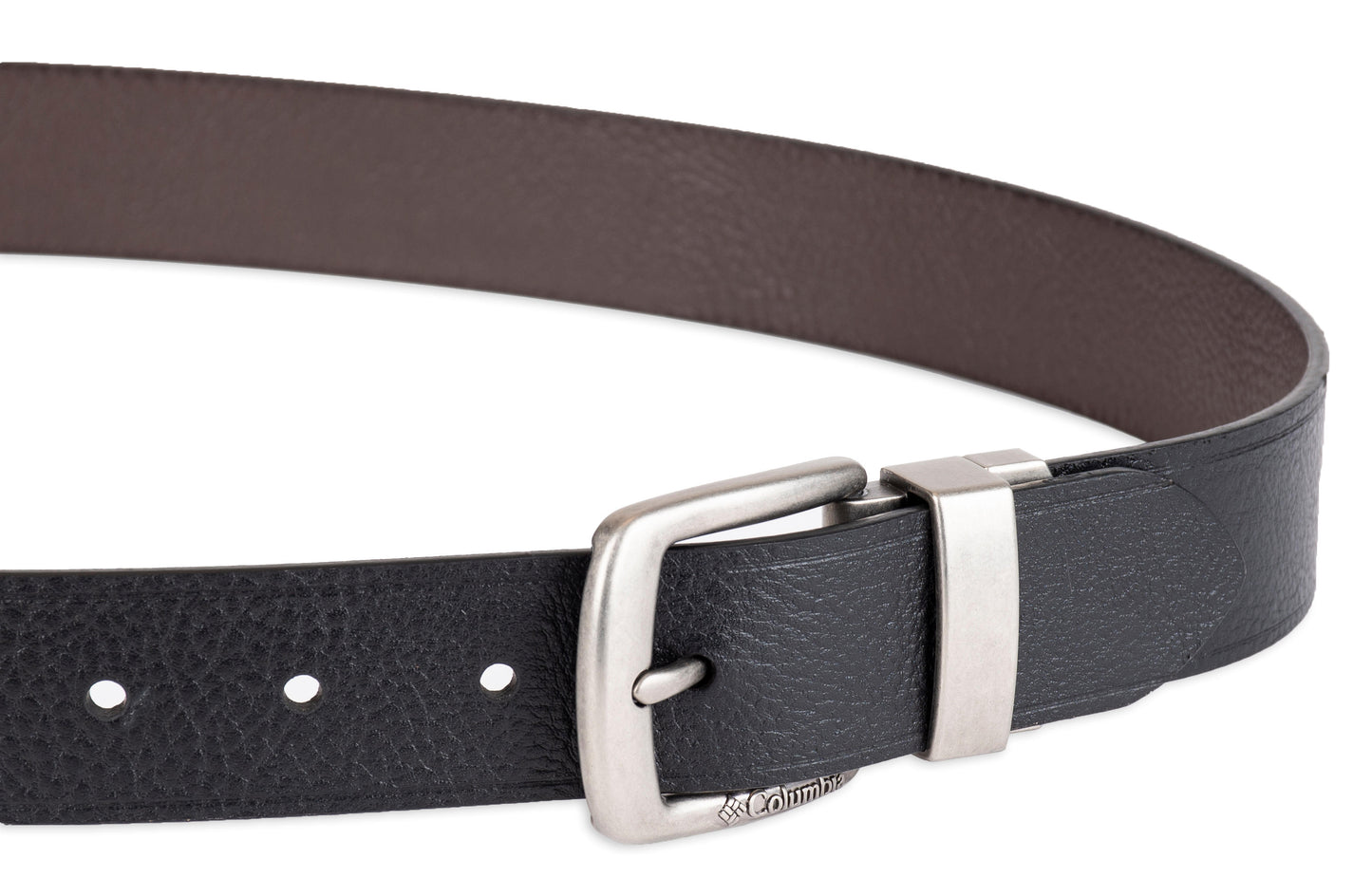 Columbia Men Black Richland Reversible Belt