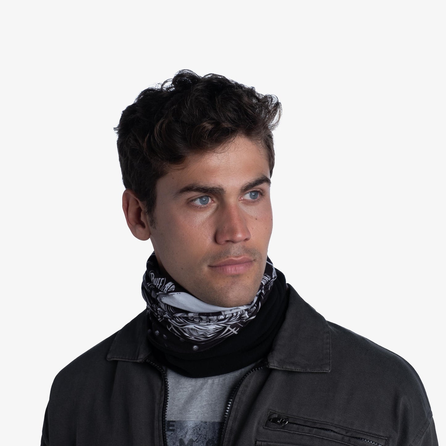 BUFF Unisex Black POLAR N TRIBE BLACK