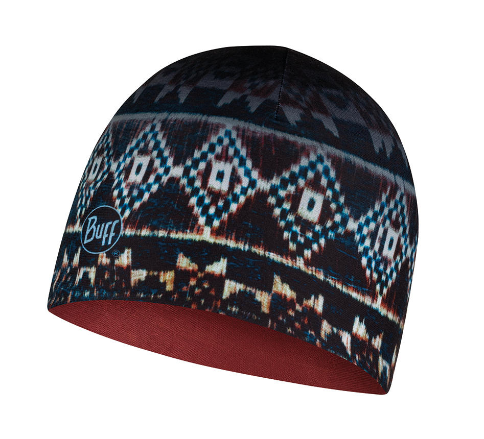 BUFF Unisex Blue MICROFIBER REVERSIBLE HAT BUT DARK NAVY