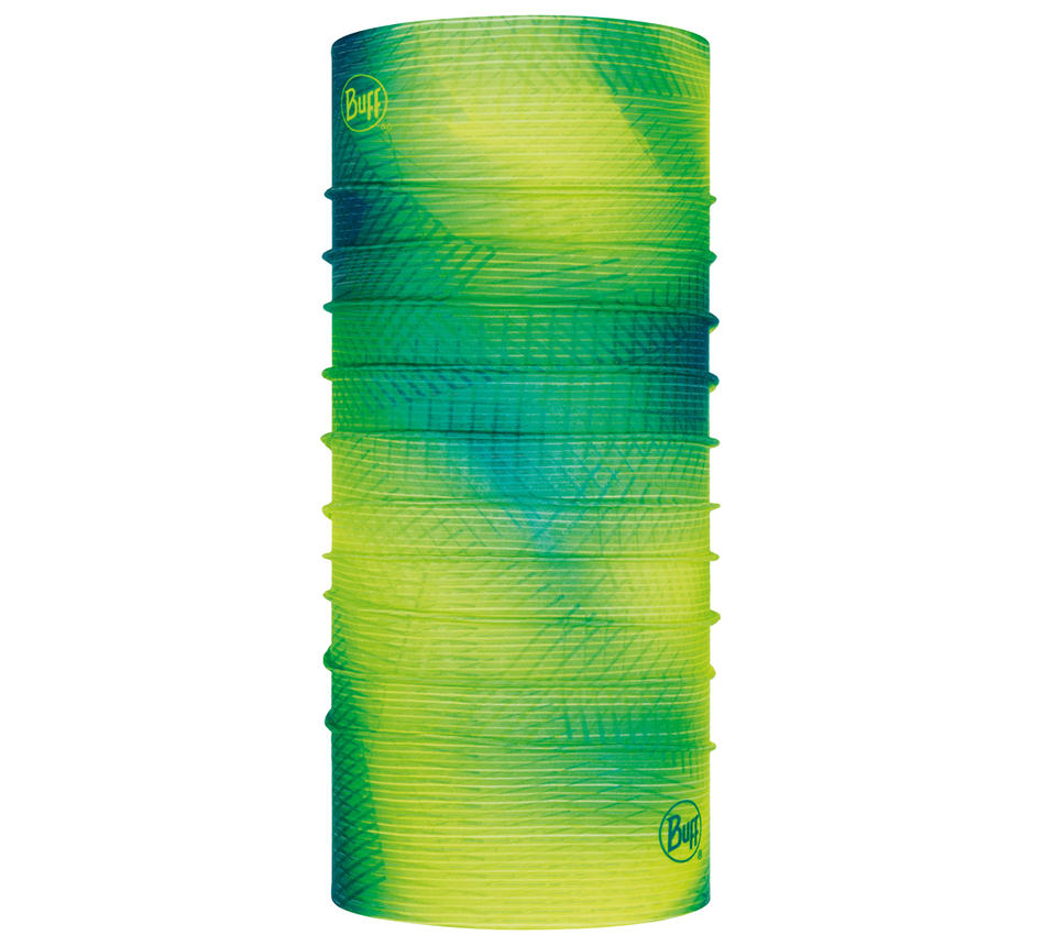 BUFF Unisex Yellow Reflective HeiQ Cooling Tubular