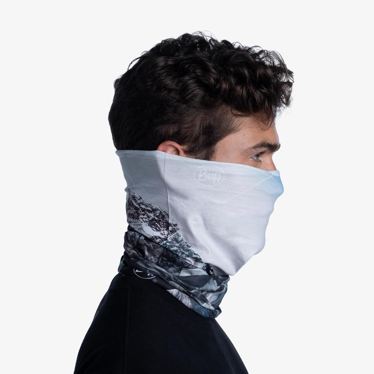 BUFF Unisex White ORIGINAL ECOSTRETCH MOUNT EVEREST MULTI (Sun Protection)