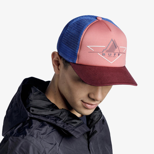 BUFF Unisex Red TRUCKER CAP BRAK MULTI