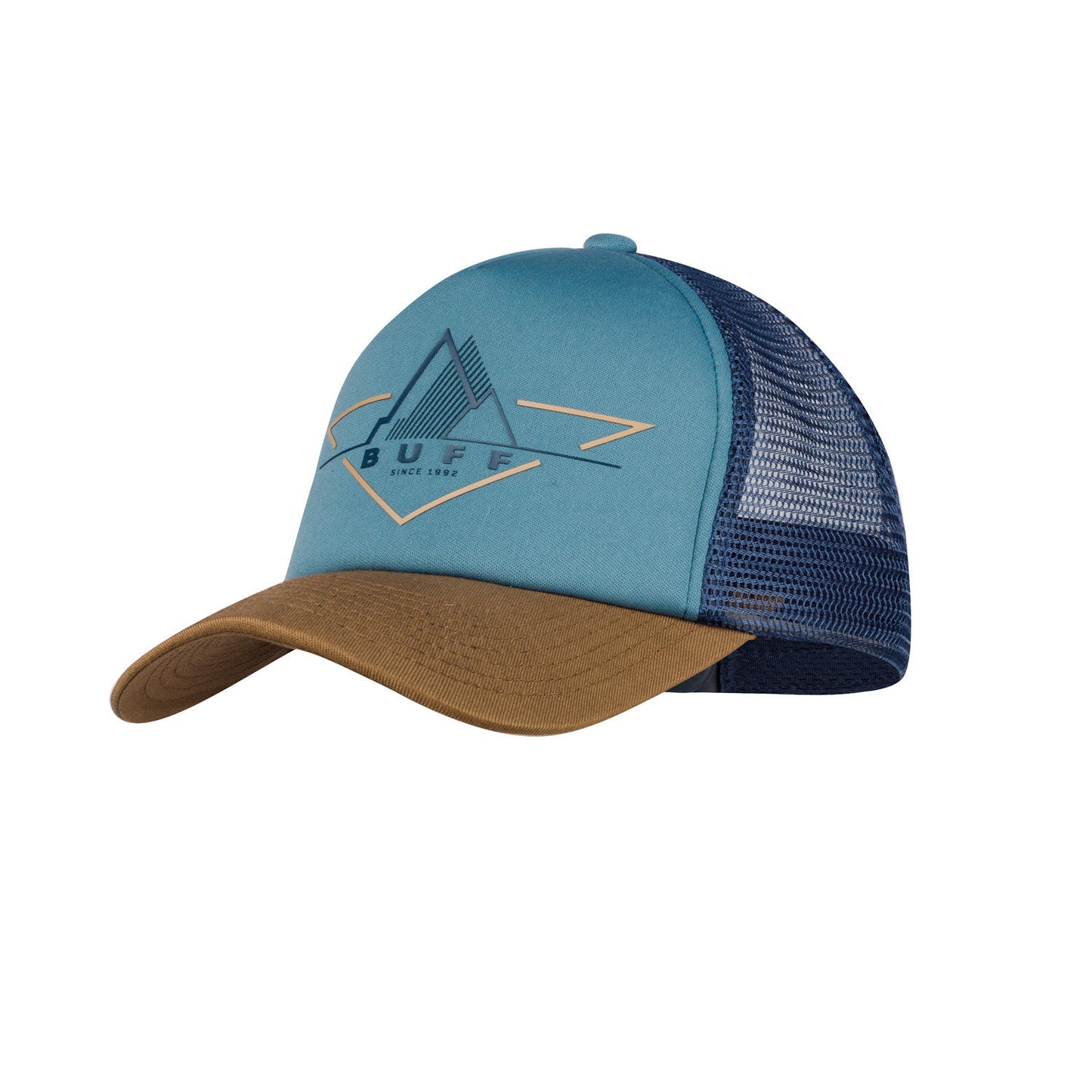 BUFF Unisex Blue TRUCKER CAP BRAK STONE BLUE