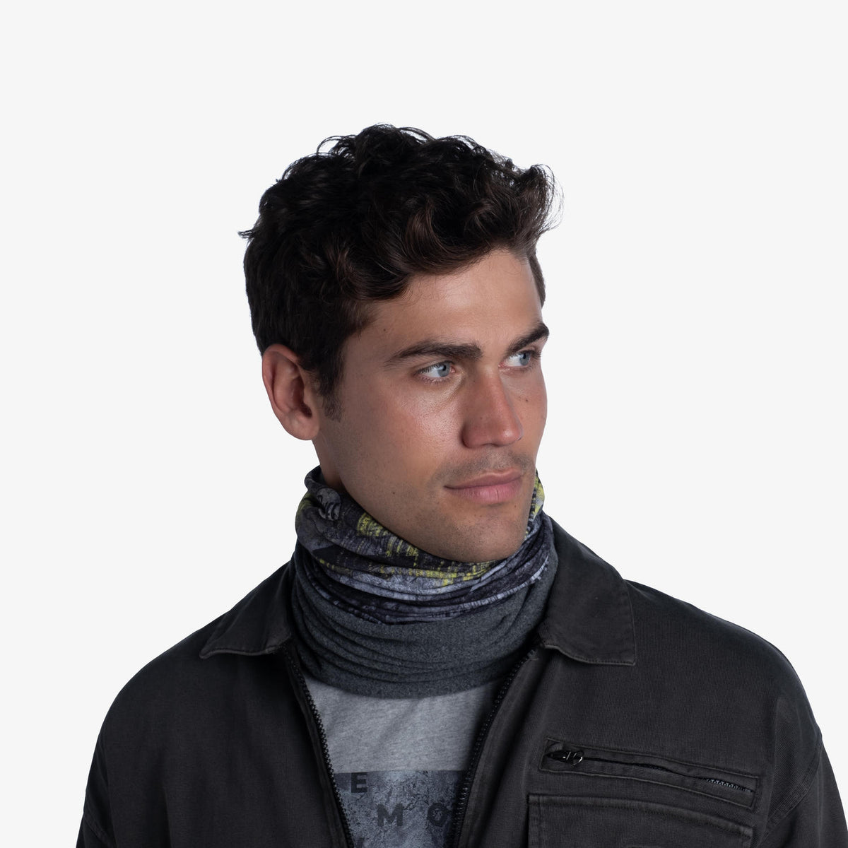 BUFF Unisex Grey Polar Primaloft Tubular