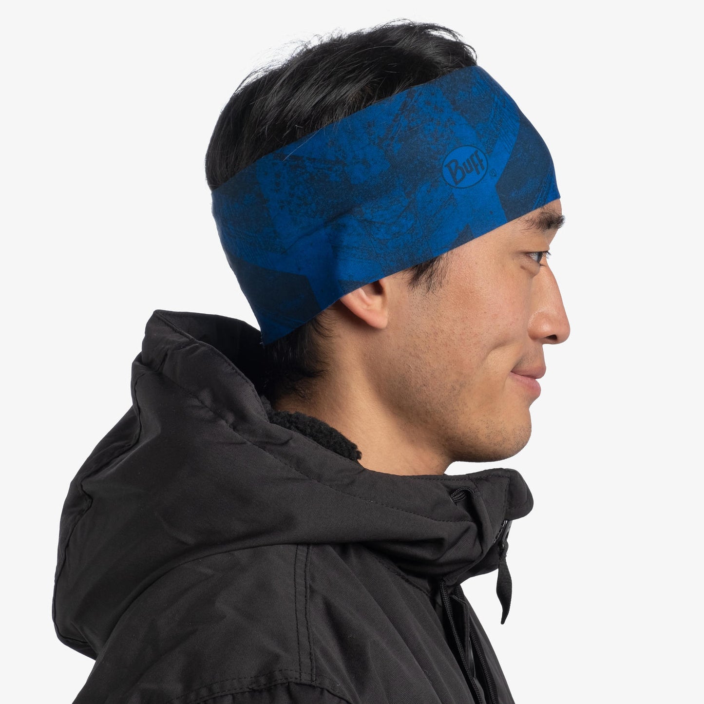 BUFF Unisex TECH HEADBAND CONCRETE BLUE