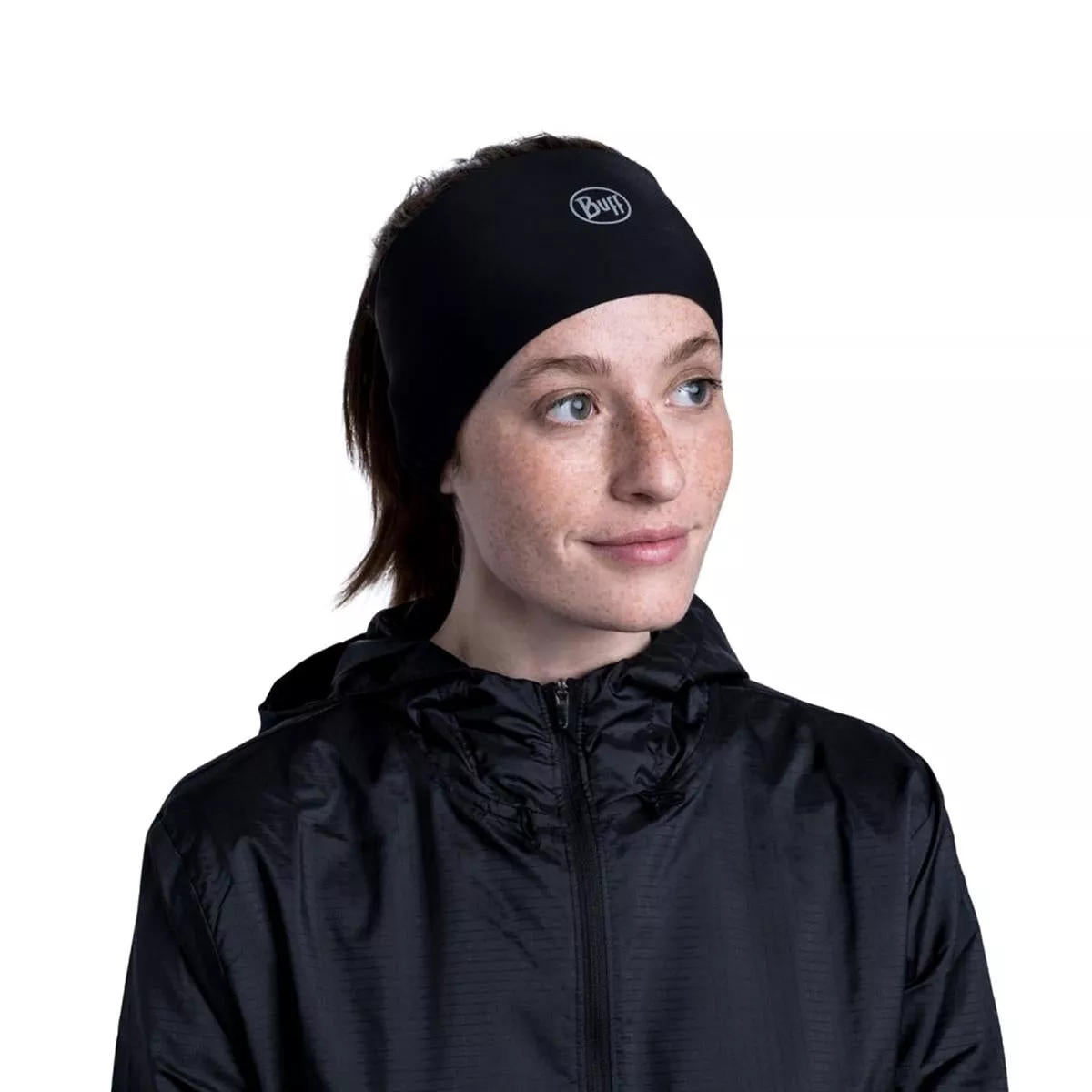 BUFF Unisex Tech Headband Solid Black