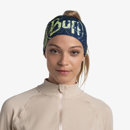 BUFF Unisex Blue COOLNET UV HEADBAND HAVOC BLUE