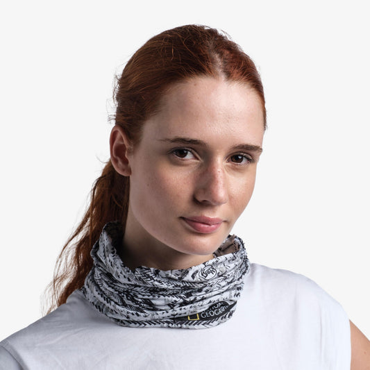 BUFF Unisex White COOLNET UV ZACATE MULTI