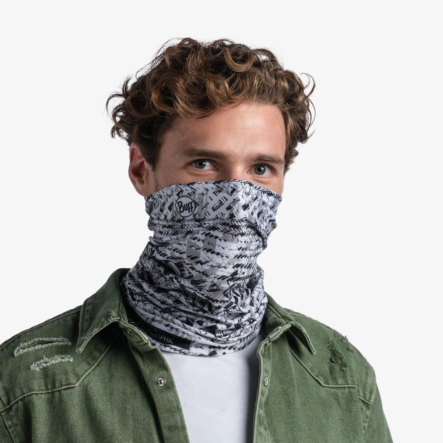 BUFF Unisex White COOLNET UV ZACATE MULTI