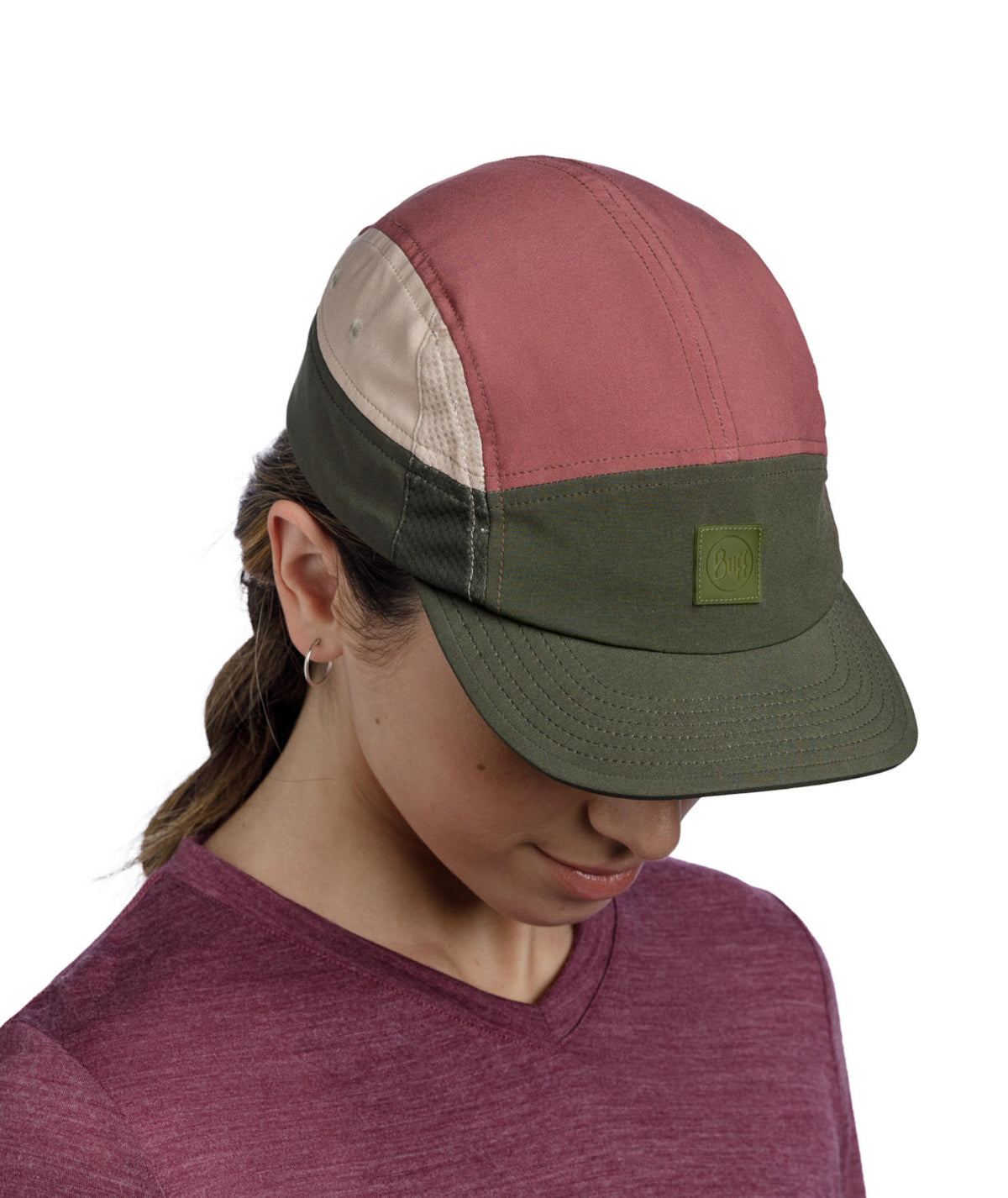 BUFF Unisex Xcross 5 Panel Go Cap - Casquette De Course Ultra Légère Et Pliable Pour Running, Vélo, Trail