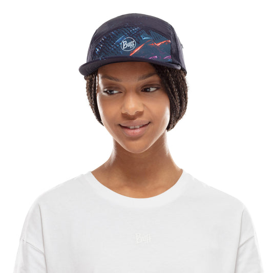 BUFF Unisex Blue 5 PANEL GO CAP XCROSS L/XL