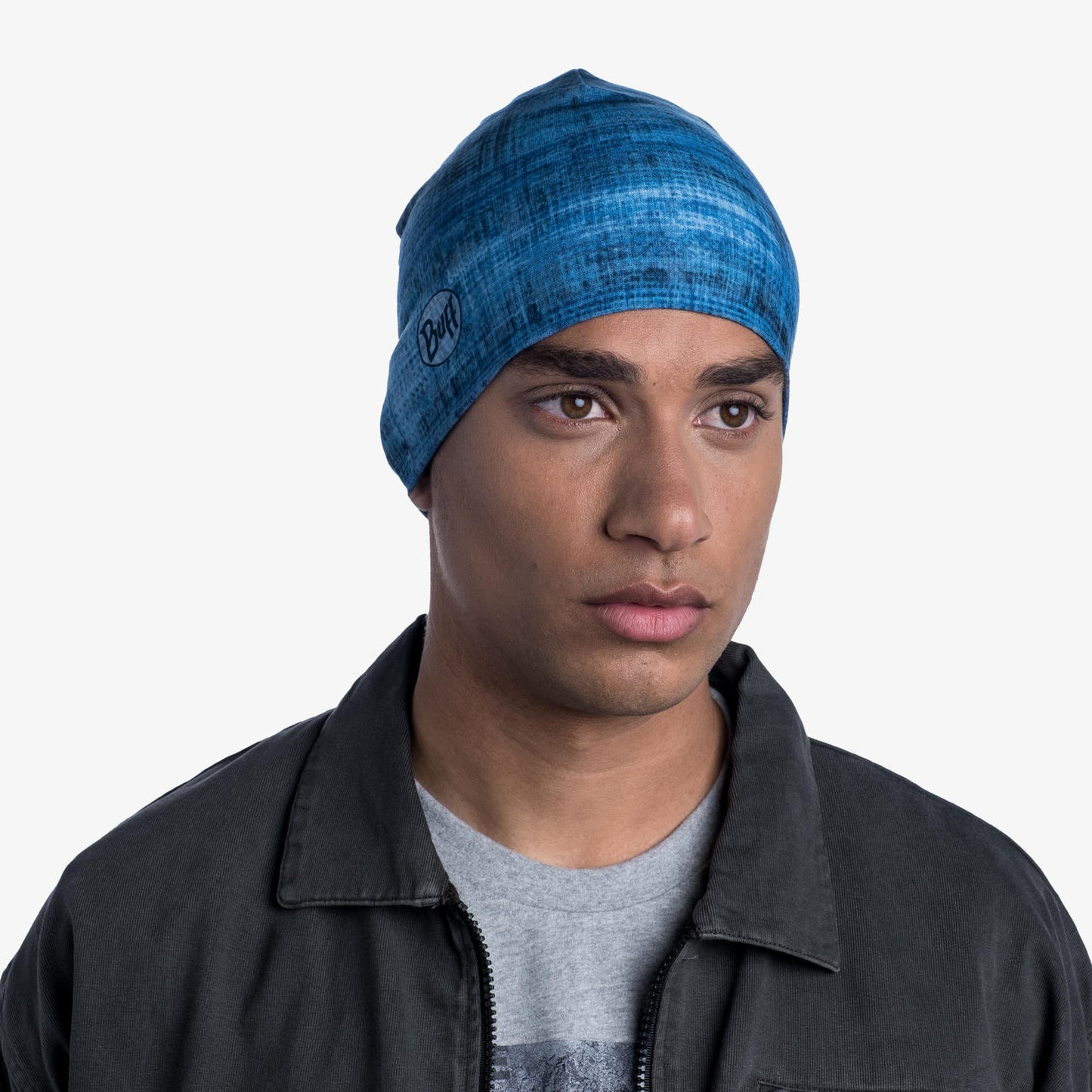 BUFF Unisex Blue ECOSTRETCH BEANIE SYNAES BLUE