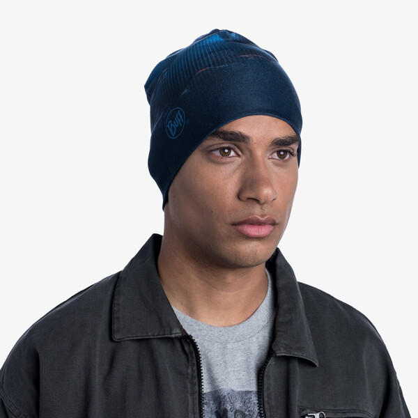 BUFF Unisex THERMONET BEANIE S-WAVE BLUE