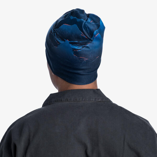 BUFF Unisex THERMONET BEANIE S-WAVE BLUE