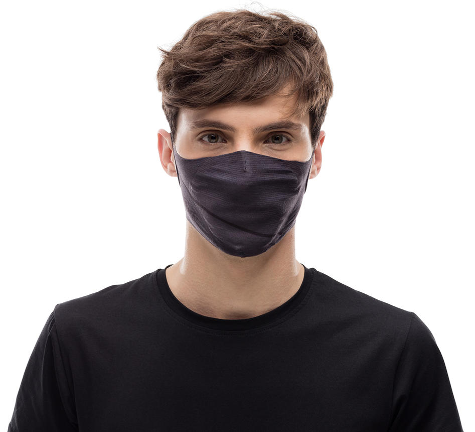 BUFF Unisex Grey FILTER MASK VIVID GREY