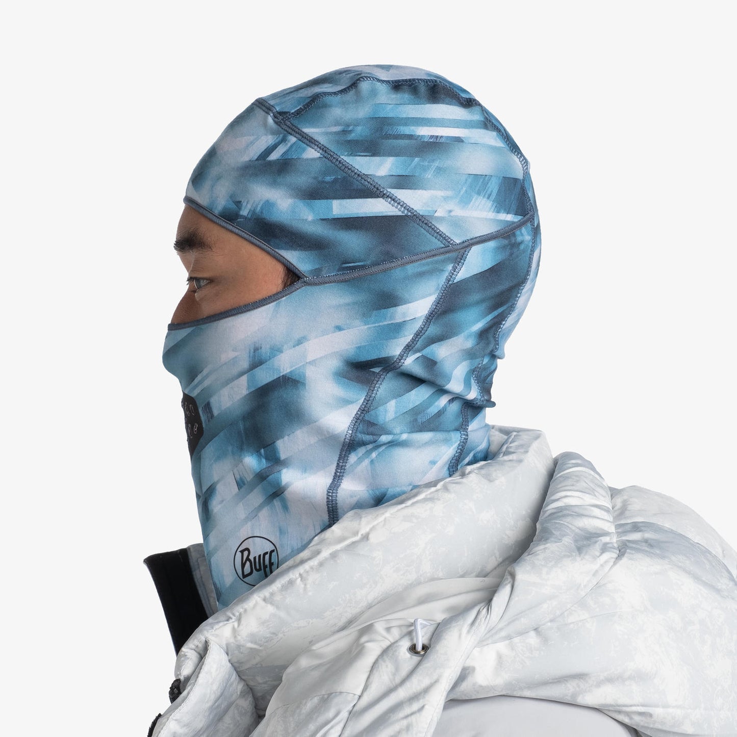 BUFF Unisex Blue THERMONET HINGED BALACLAVA TONSU AQUA