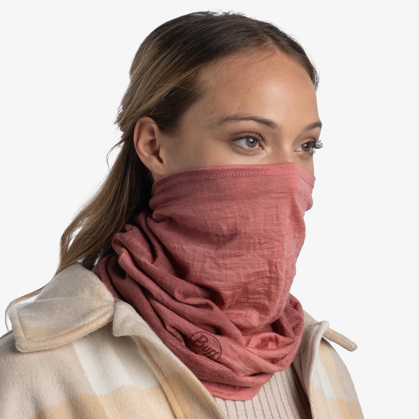 BUFF Unisex MERINO LIGHTWEIGHT LISE ROSEWO OD