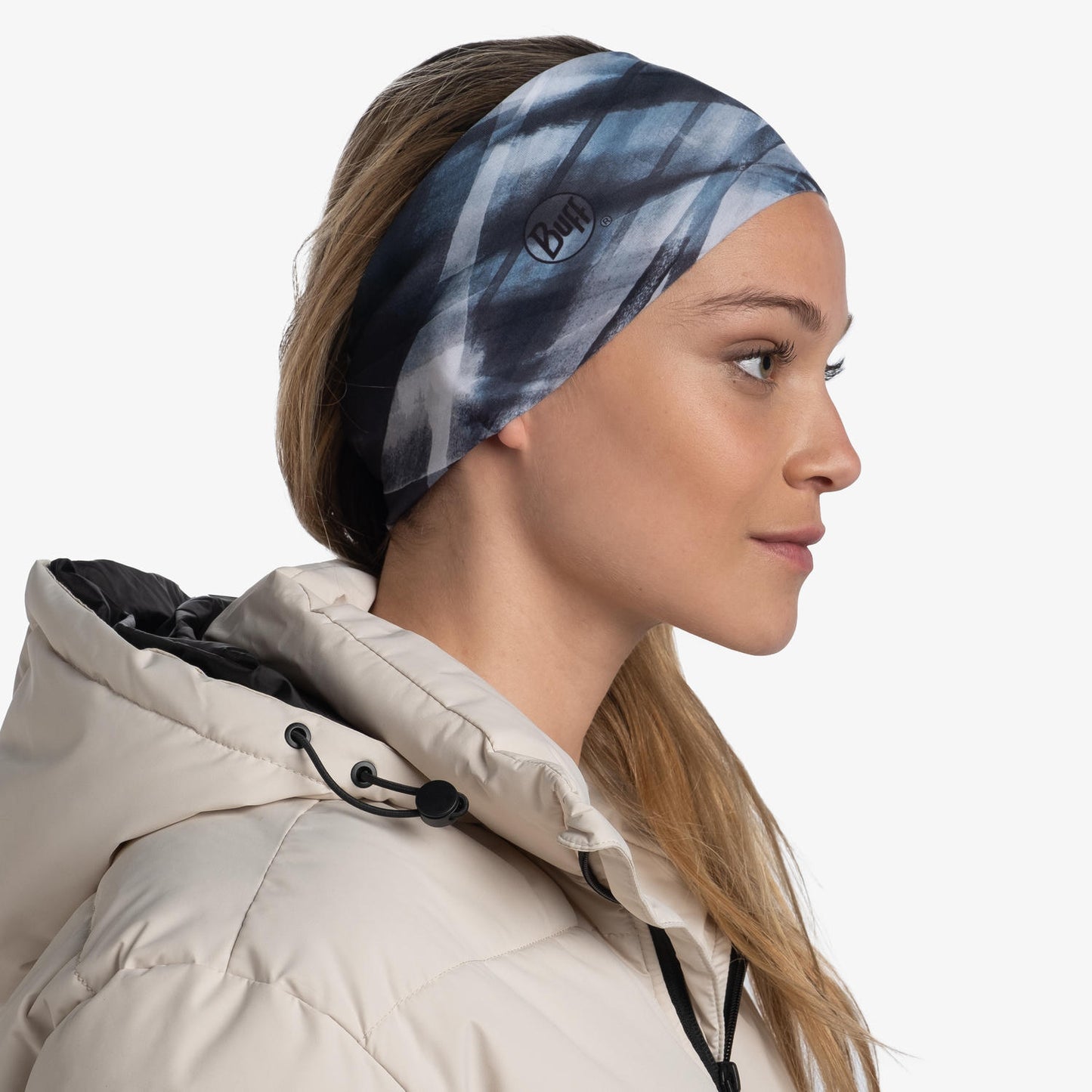 BUFF Unisex TECH HEADBAND WAYLY GREY