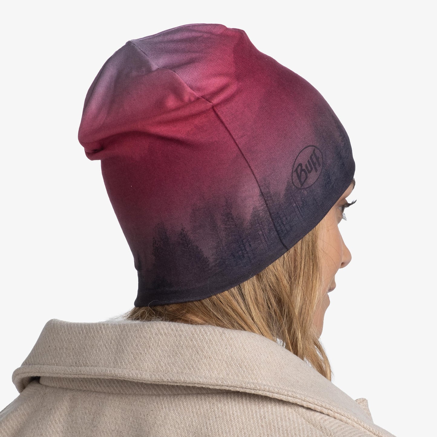 BUFF Unisex ECOSTRETCH BEANIE HAERA MAUVE
