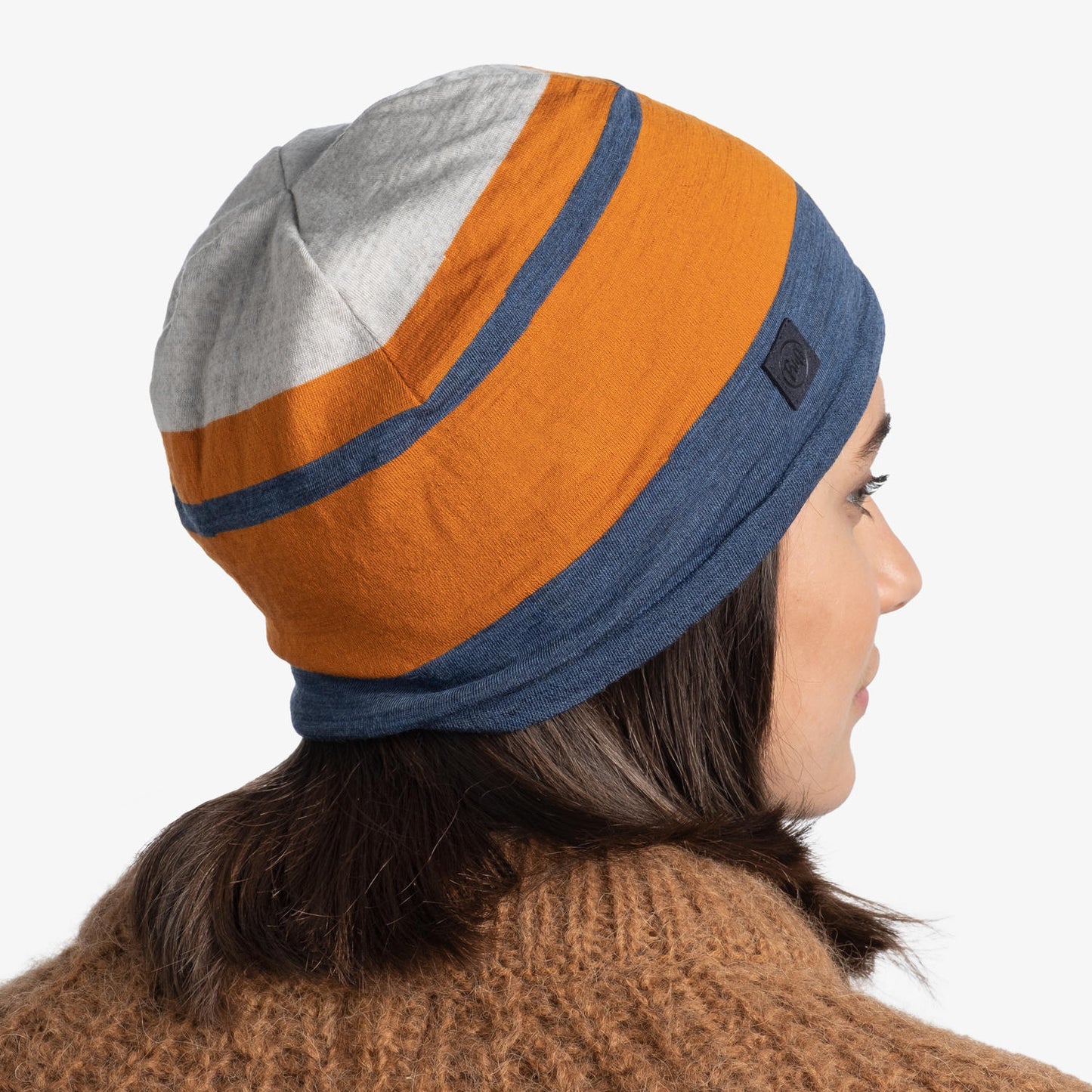 BUFF Unisex MERINO MOVE BEANIE STEEL BLUE