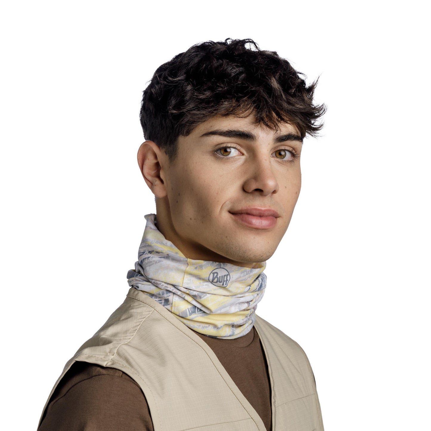 BUFF Unisex Yellow COOLNET UV FRANE YELLOW CREAM