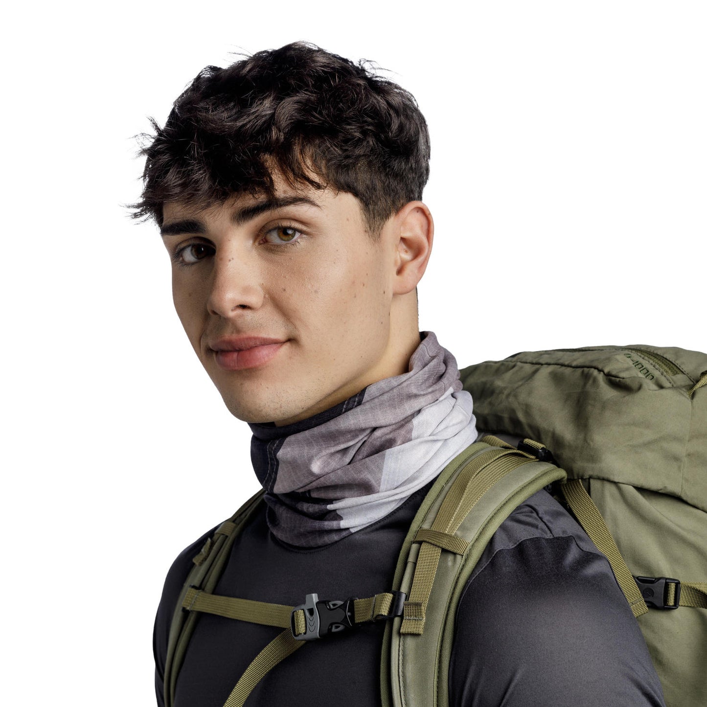 BUFF Unisex Black COOLNET UV BLOK3 GRAPHITE