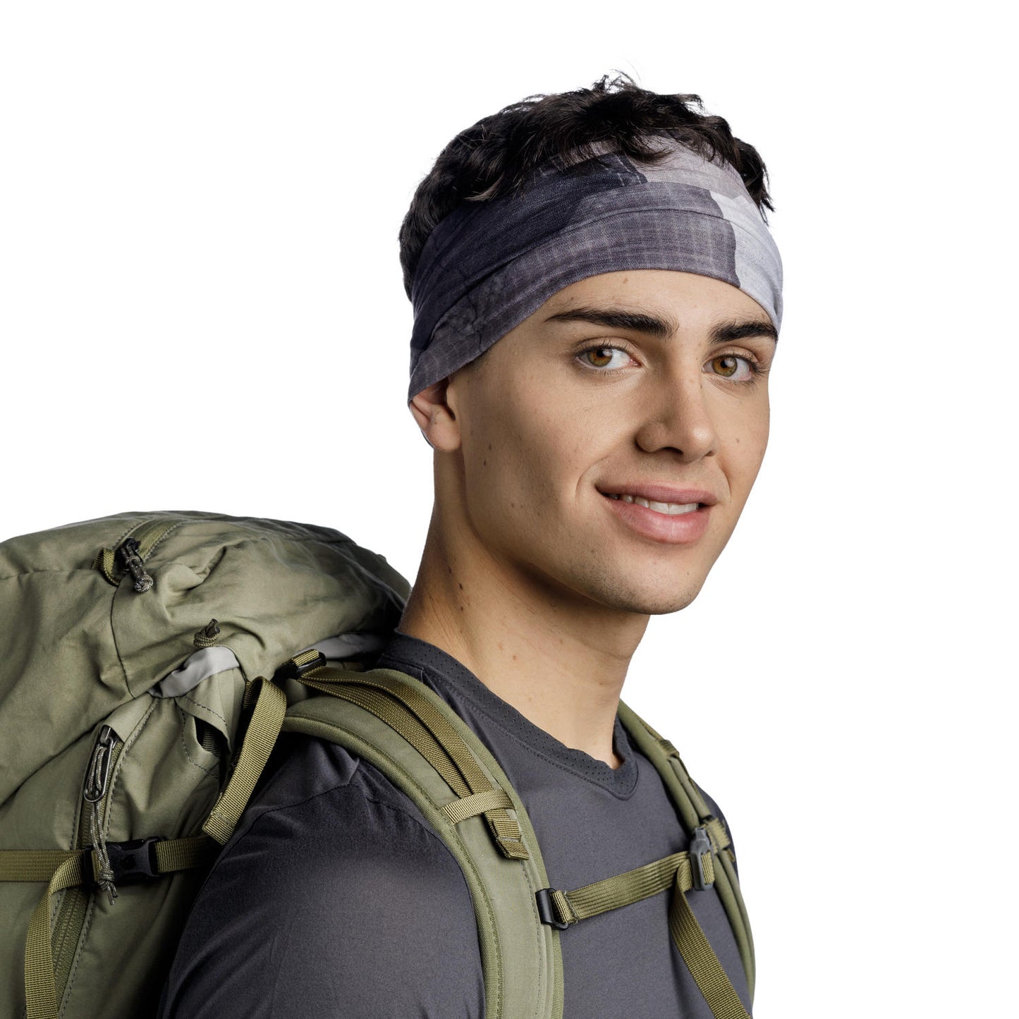BUFF Unisex Black COOLNET UV BLOK3 GRAPHITE