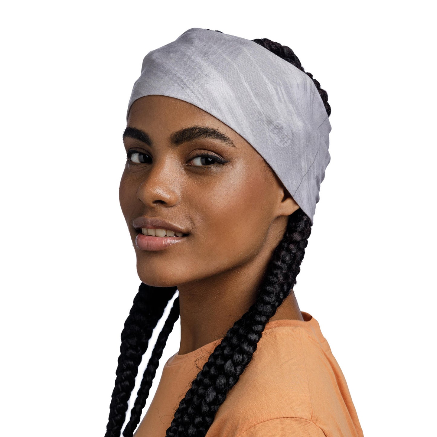 BUFF Unisex Grey COOLNET UV ELLIPSE HEADBAND JARU LIGHT GREY