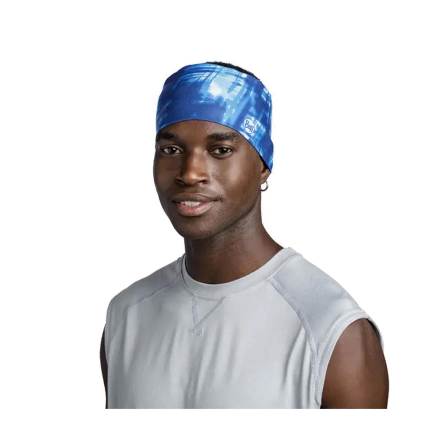 BUFF Unisex Blue Coolnet UV HeiQ Cooling Headband