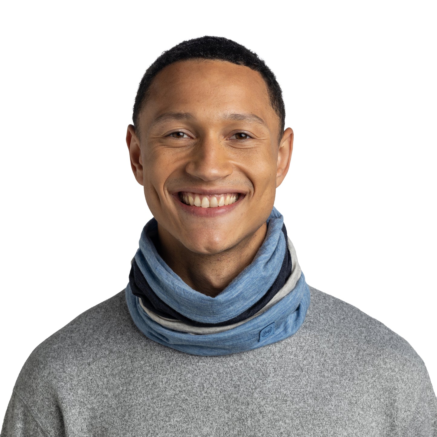 BUFF Unisex Blue Merino Move Tubular